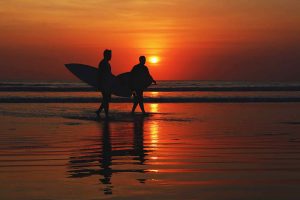Sunset in Seminyak Near Villa Issi Bali